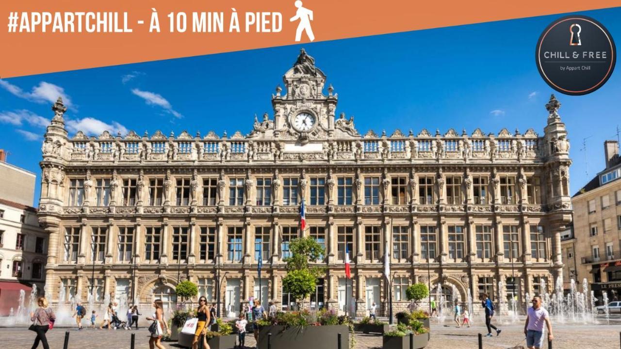 Appart Chill & Free - Proche Centre Valenciennes - Parking Gratuit Exterior photo